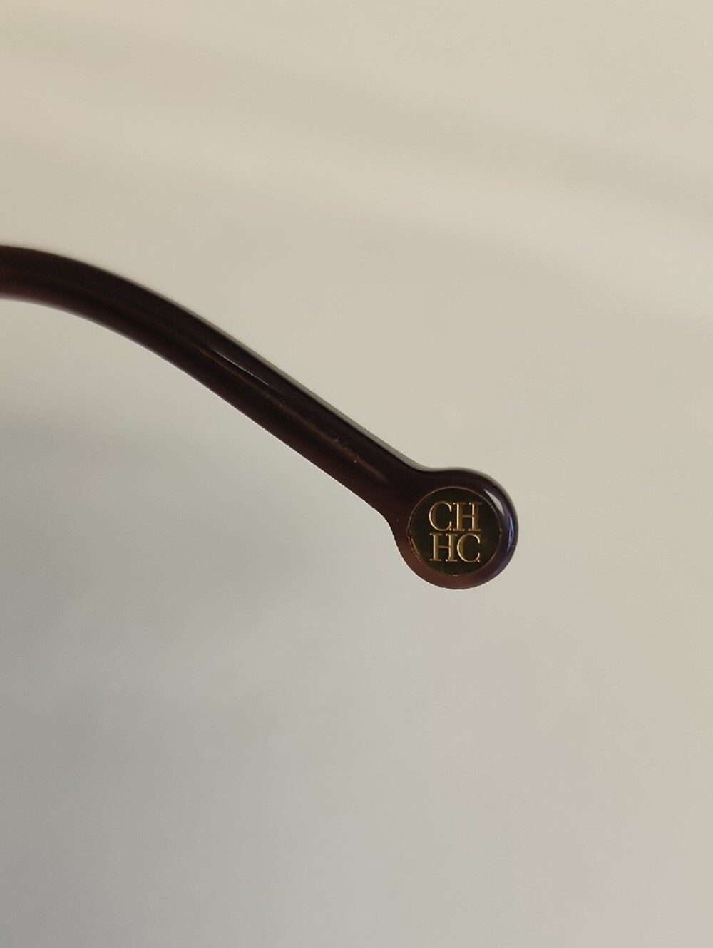 Carolina Herrera Brown Cat-Eye Sunglasses with Brown Lenses - Picture 7 of 16